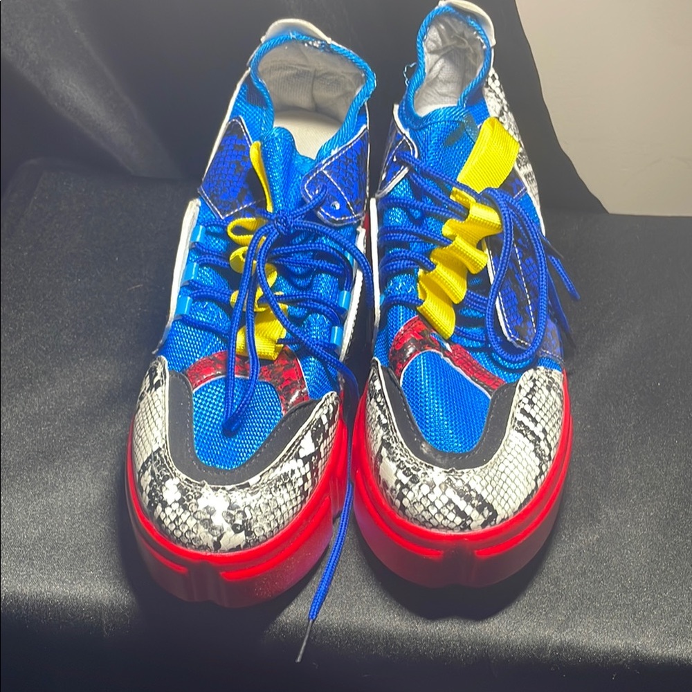Vibrant Multicolor Sneakers